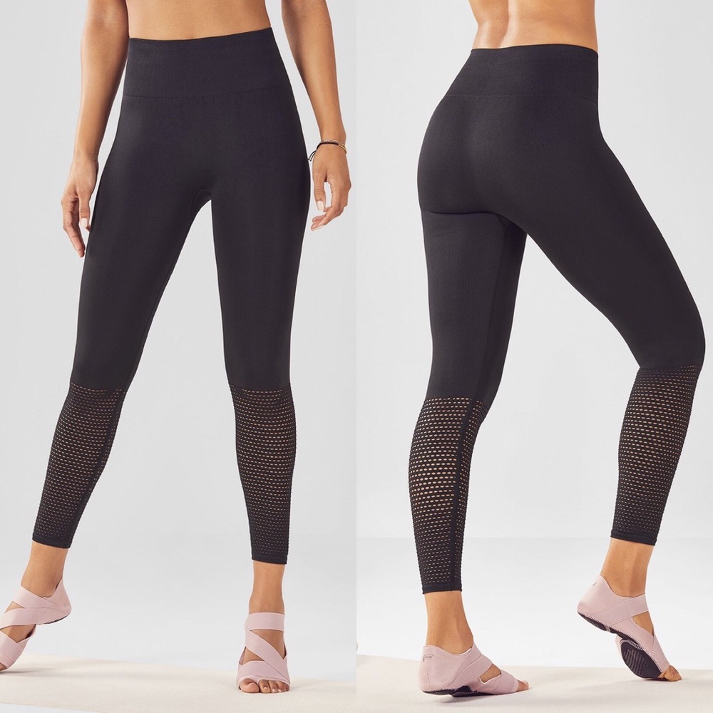 Black Fabletics Bredgade Seamless Solid Legging
